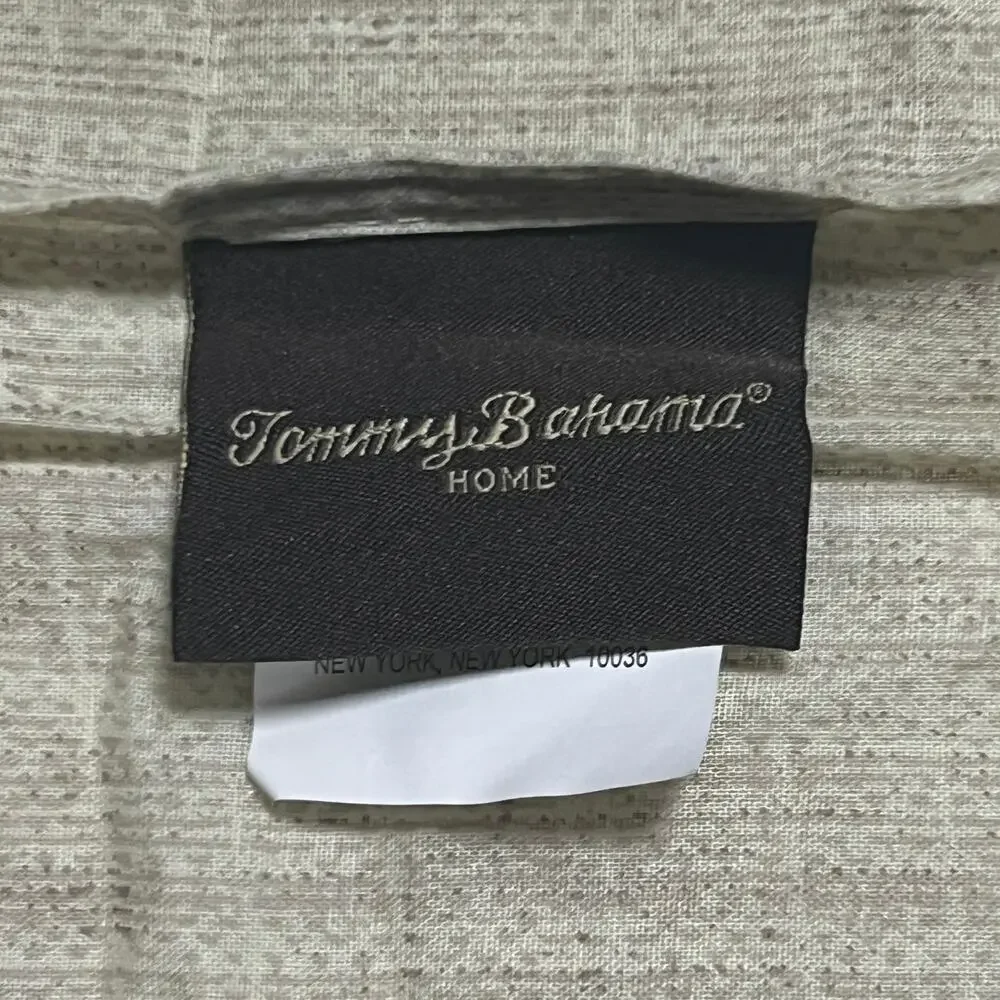 Tommy Bahama Tropical Iris Pair Standard Quilted Pillow Shams Floral Island